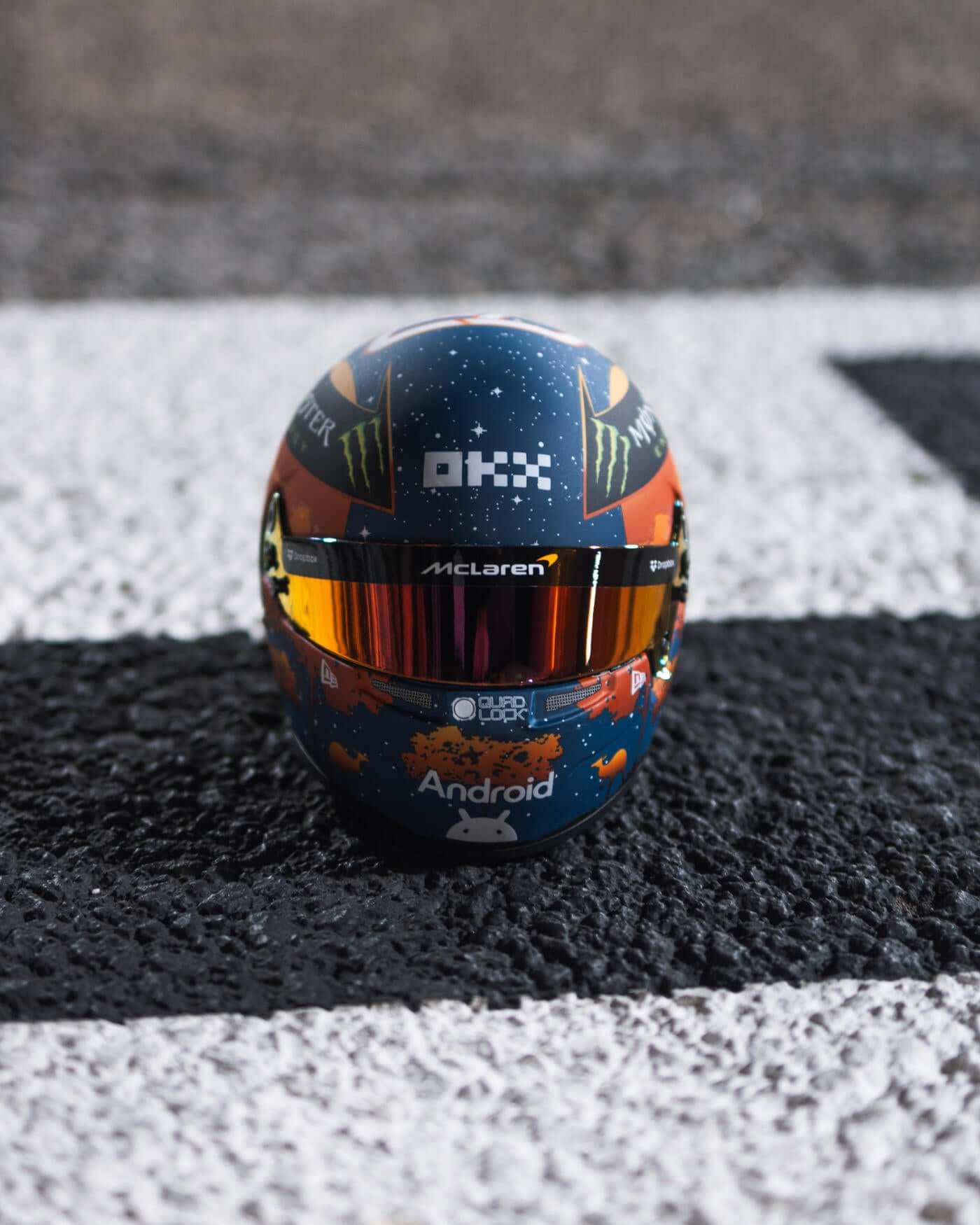 1:2 scale 2024 Australia Helmet - Oscar Piastri - Image 3