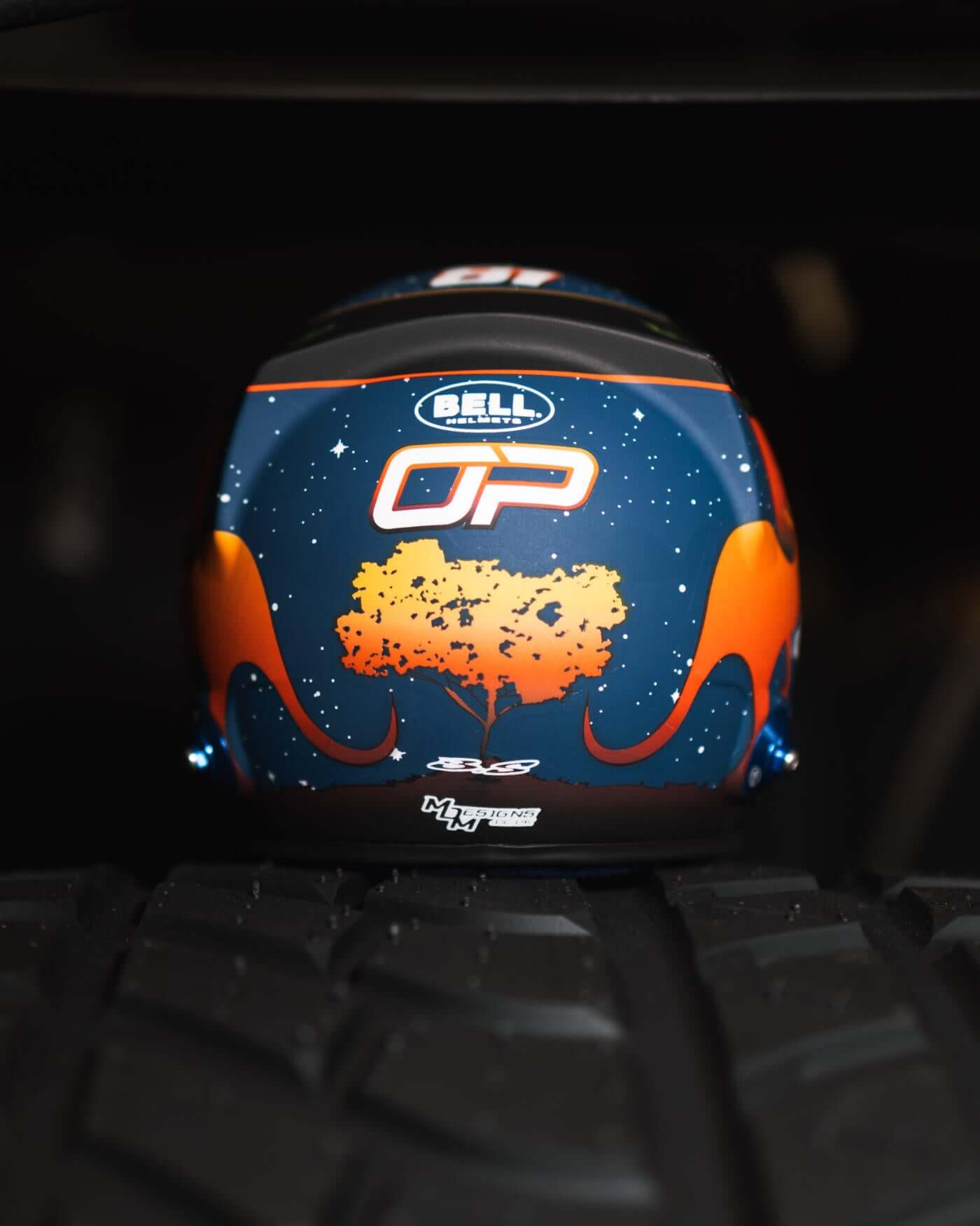 1:2 scale 2024 Australia Helmet - Oscar Piastri - Image 6