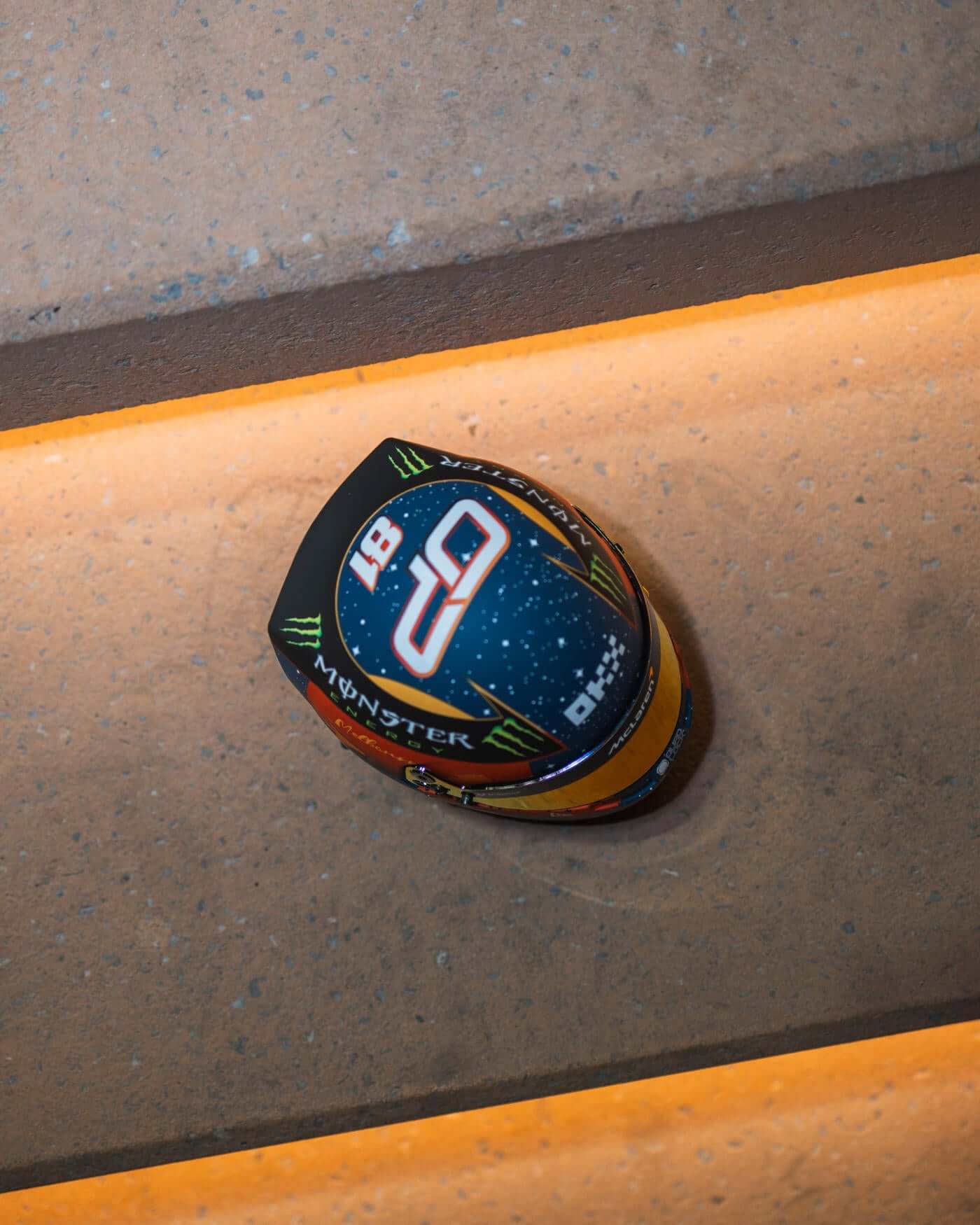 1:2 scale 2024 Australia Helmet - Oscar Piastri - Image 7