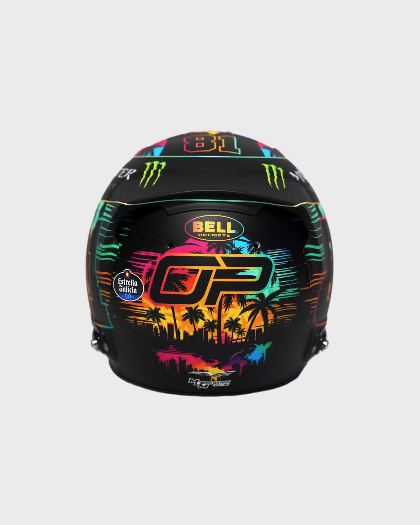 1:2 scale 2024 Miami Helmet - Oscar Piastri - Image 6