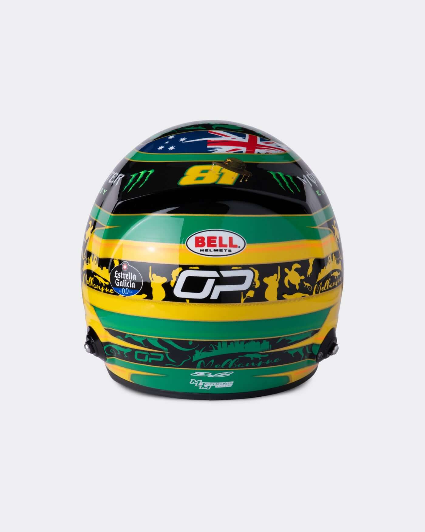 1:2 scale 2025 Australia Helmet - Oscar Piastri - Image 3
