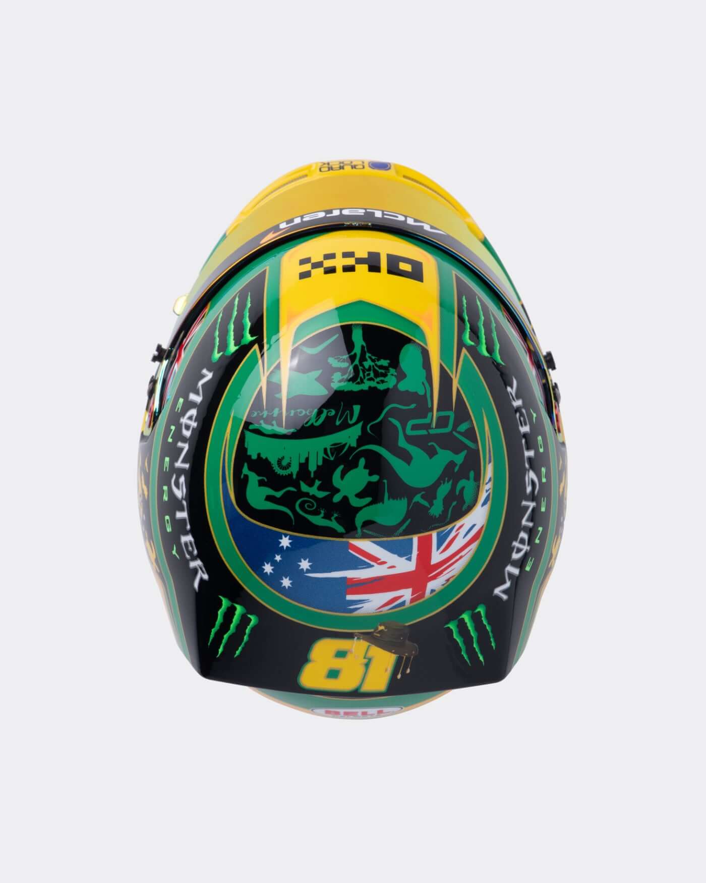 1:2 scale 2025 Australia Helmet - Oscar Piastri - Image 5