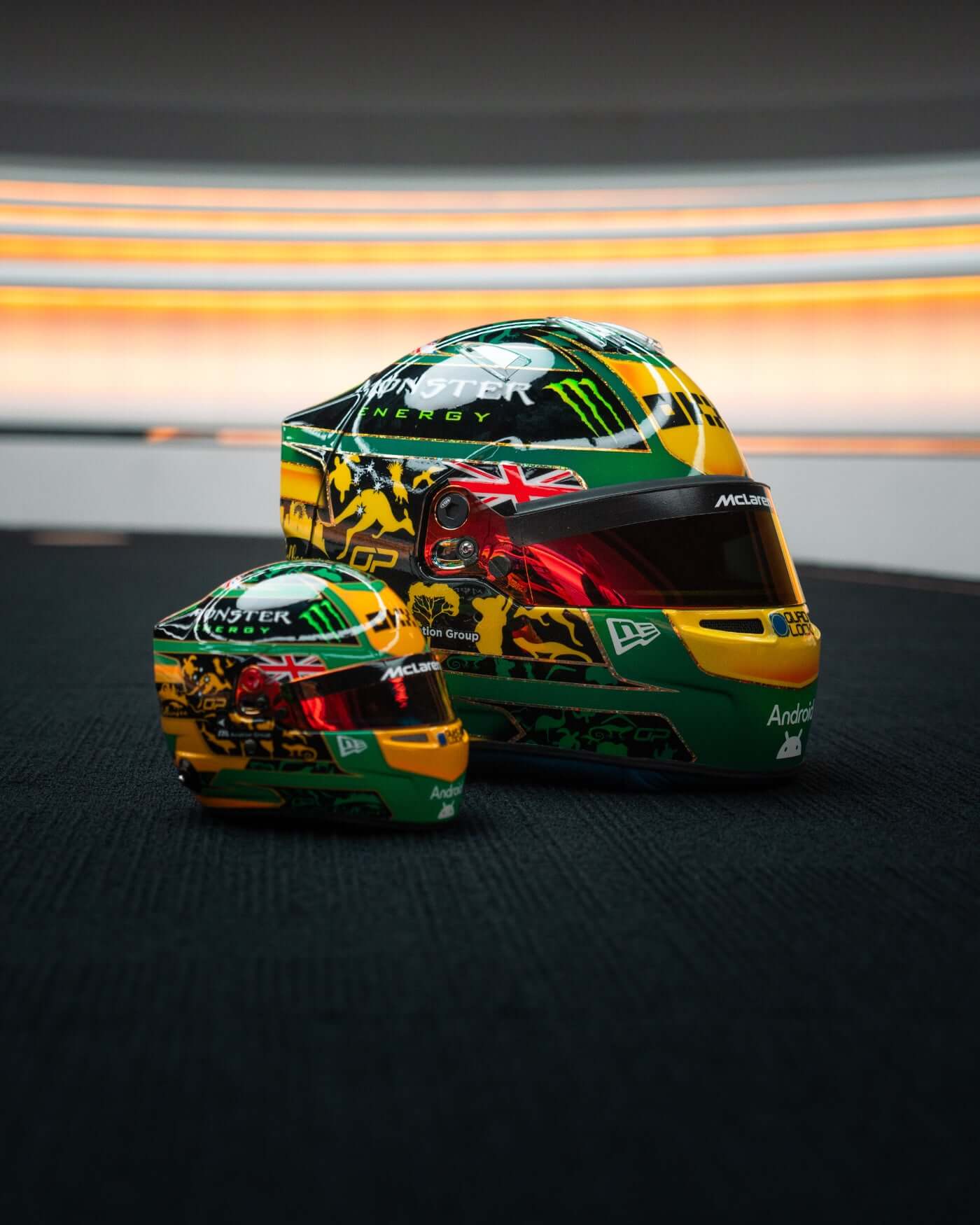 1:2 scale 2025 Australia Helmet - Oscar Piastri - Image 6