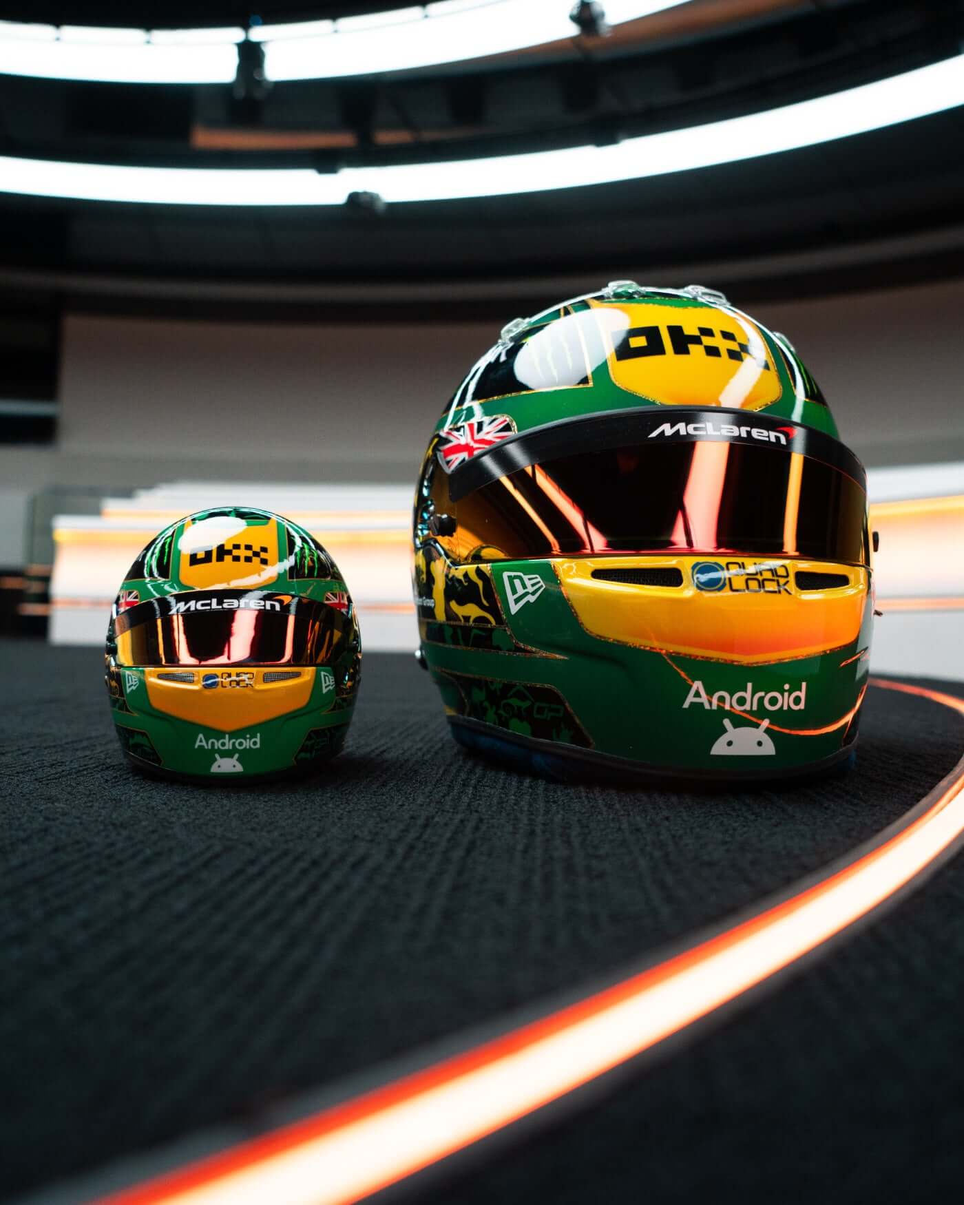 1:2 scale 2025 Australia Helmet - Oscar Piastri - Image 7