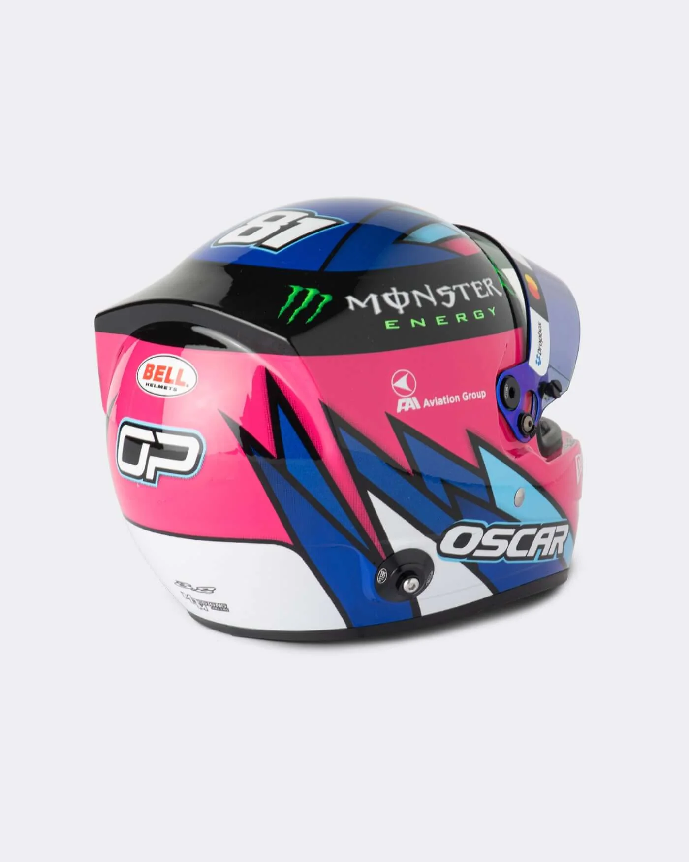 1:2 scale 2025 Las Vegas Helmet - Oscar Piastri - Image 3