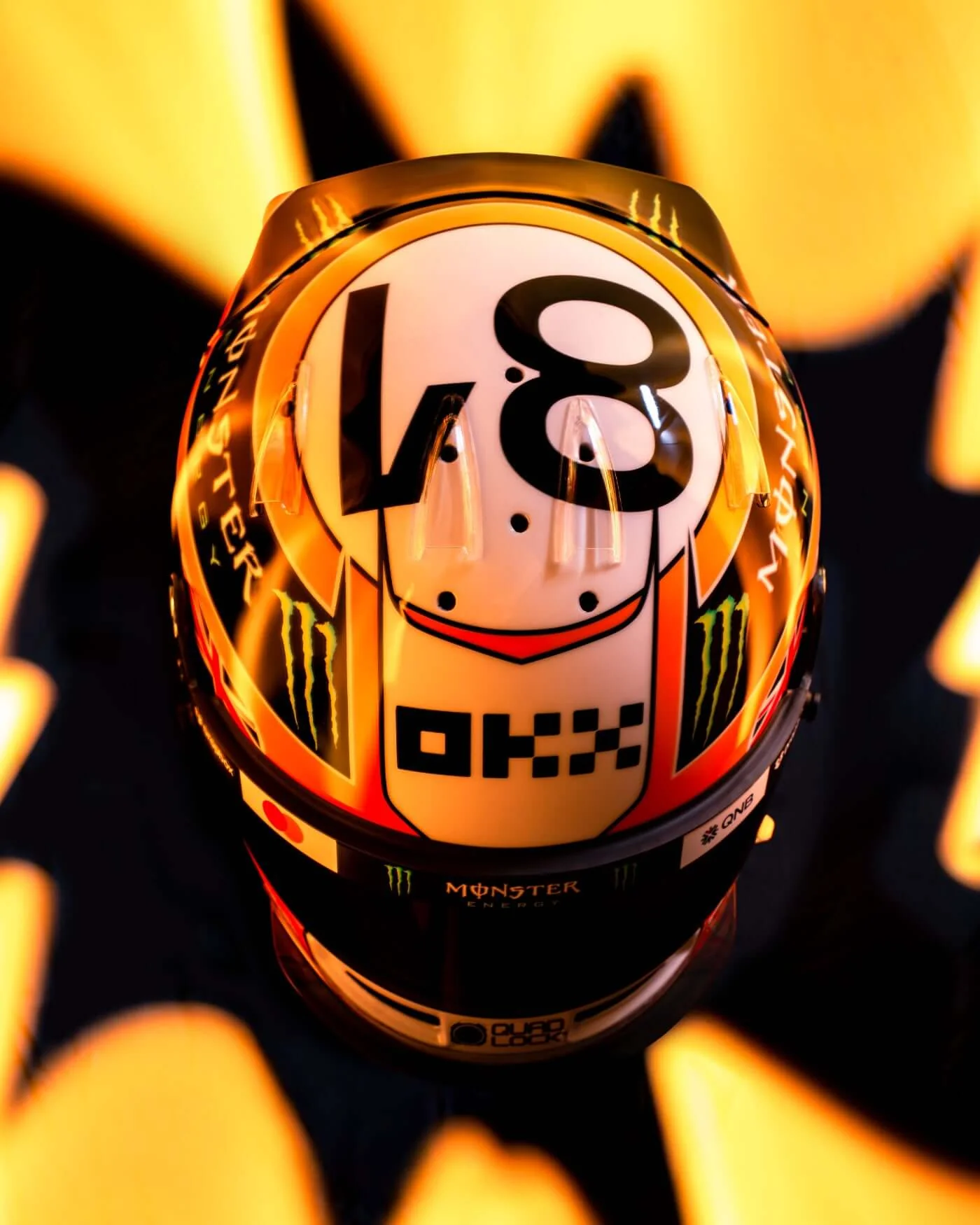 1:2 scale 2025 Monaco Helmet - Oscar Piastri - Image 3