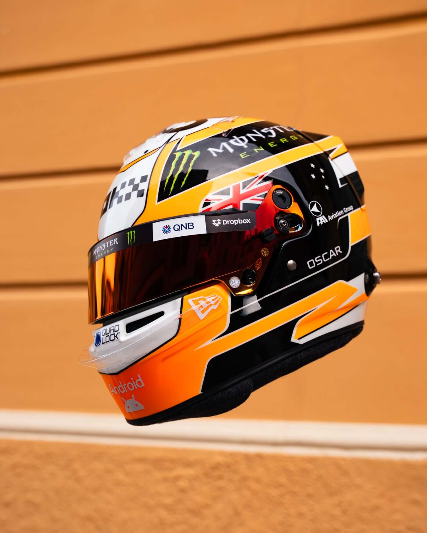 1:2 scale 2025 Monaco Helmet - Oscar Piastri - Image 5