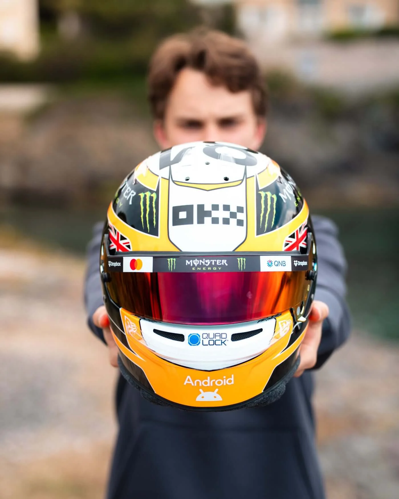 1:2 scale 2025 Monaco Helmet - Oscar Piastri - Image 6