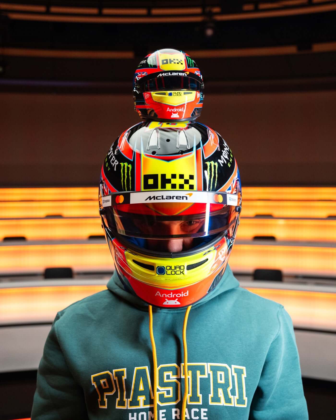 1:2 scale 2025 Season Helmet - Oscar Piastri - Image 7
