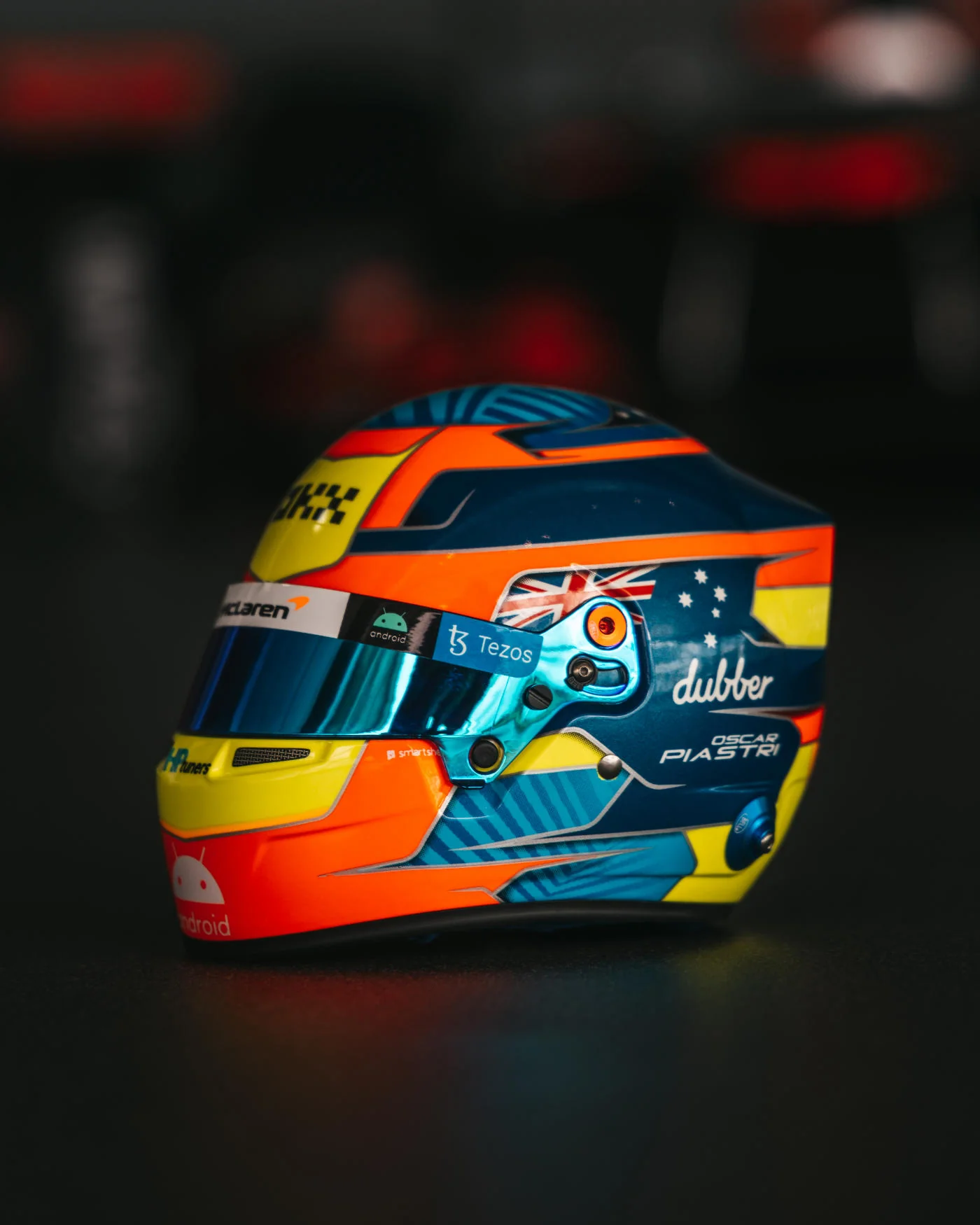 1:2 scale 2023 Season Helmet - Oscar Piastri - Image 3