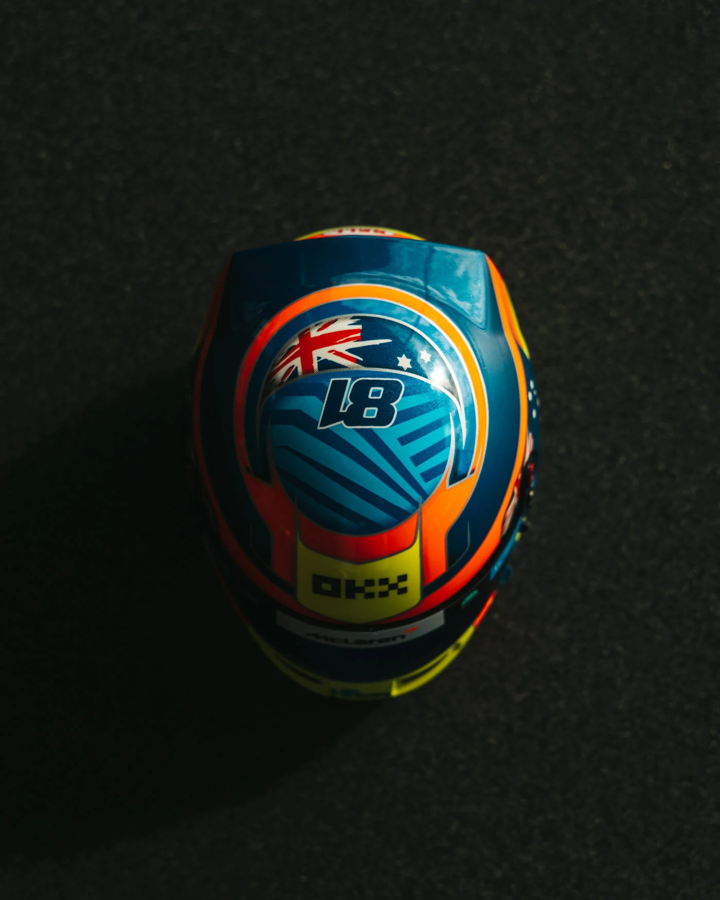 1:2 scale 2023 Season Helmet - Oscar Piastri - Image 4