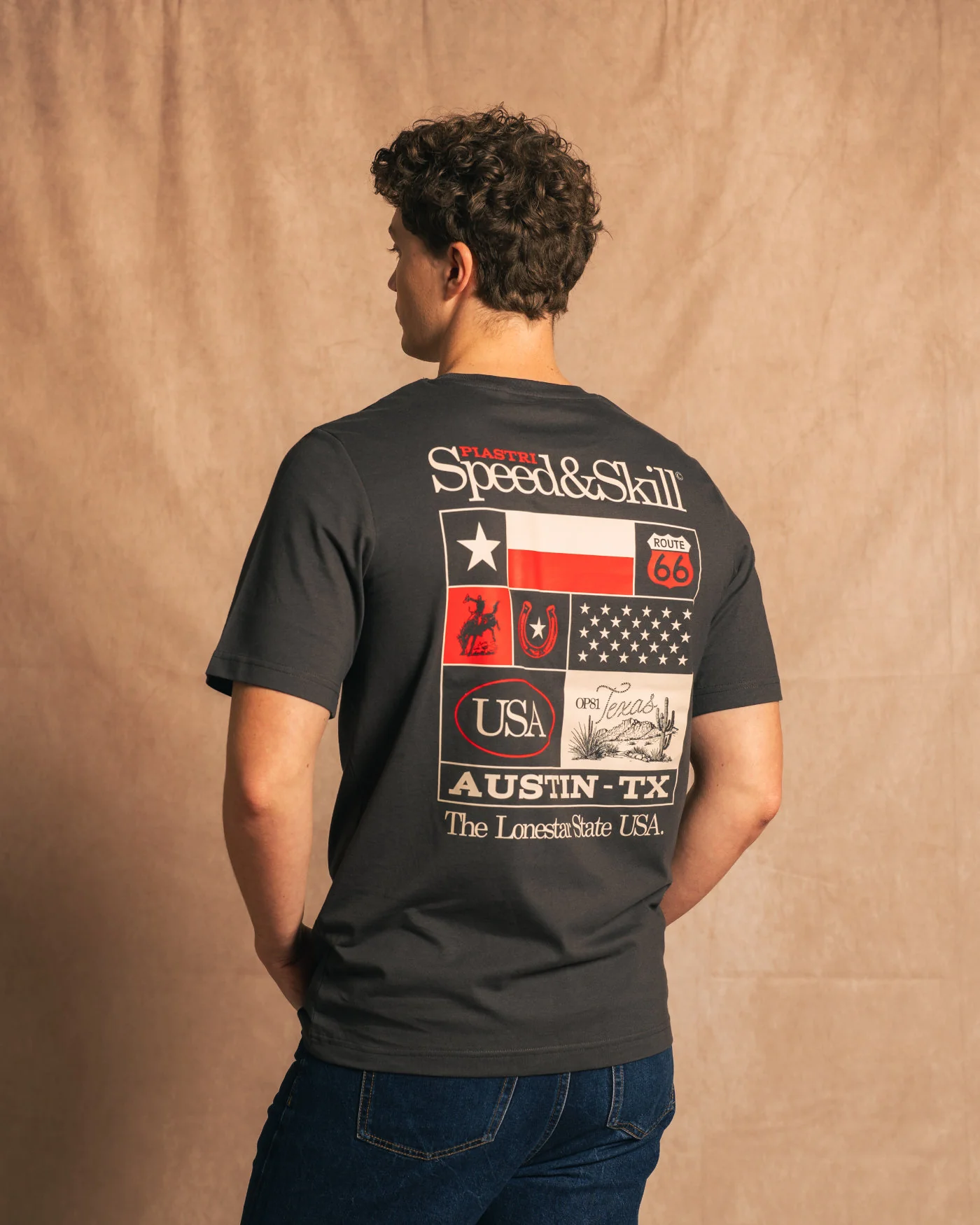 Texas 2024 T-Shirt - Asphalt - Image 6