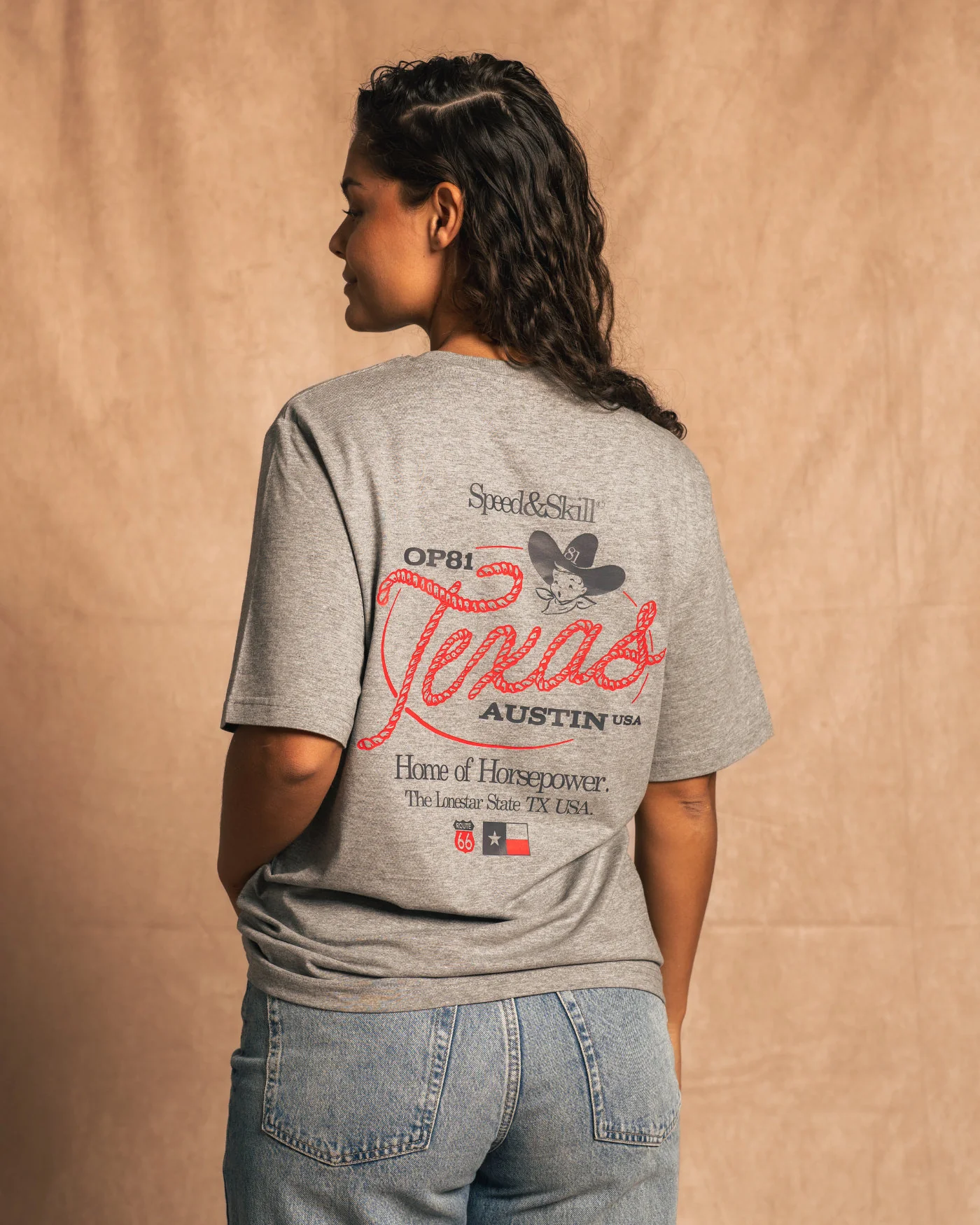 Texas 2024 T-Shirt - Light Grey - Image 4